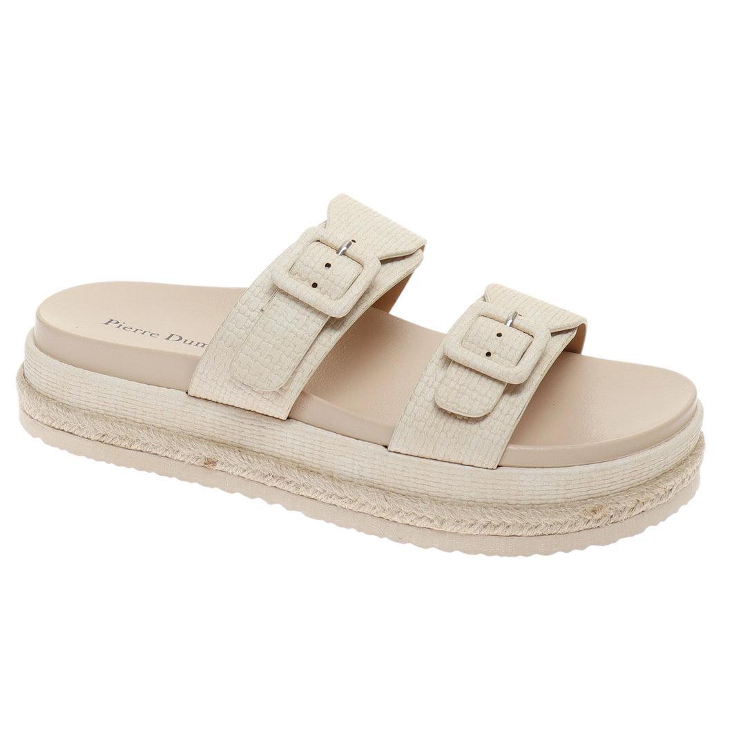 PIERRE DUMAS TESY PLATFORM SLIDE ON SANDAL