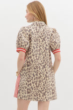 Load image into Gallery viewer, Leopard Print Shirt Dress
