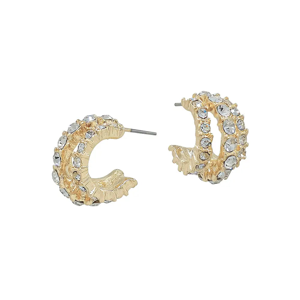 Three Row Rhinestone .75