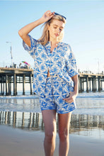 Load image into Gallery viewer, Tropical Printed Shirt Top &amp; Shorts Set
