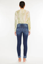 Load image into Gallery viewer, KANCAN HIGH RISE FRAYED HEM SKINNY JEANS
